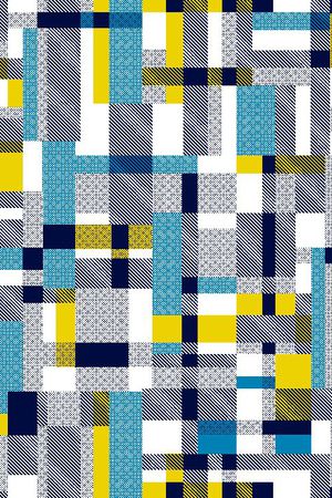 格子印花华亿平台图片