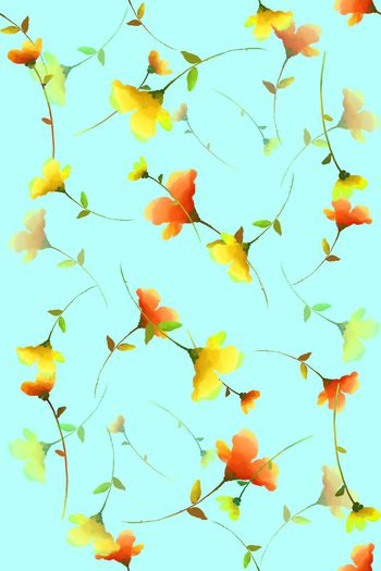 633512-水彩花卉啊２