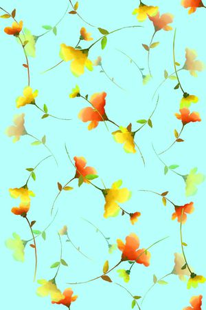 时尚清新印花华亿平台图片