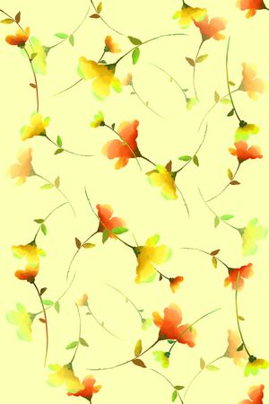 时尚清新印花华亿平台图片