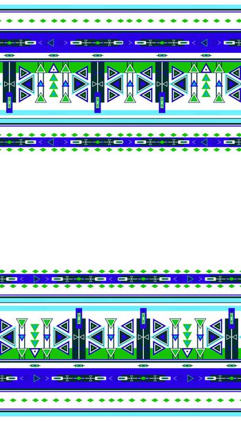 633562-部落几何双边定位民族蓝