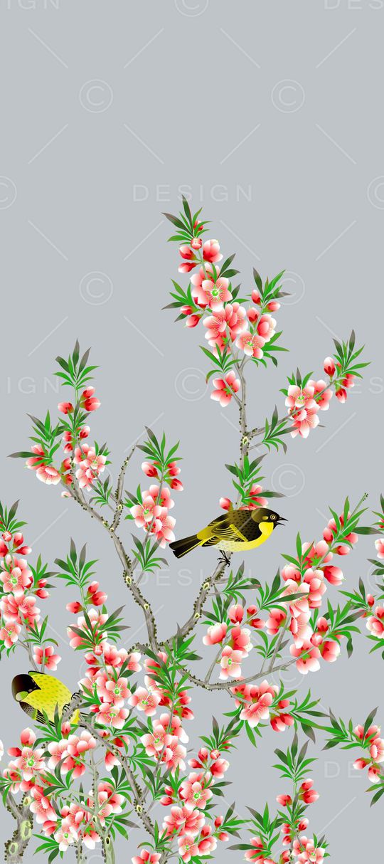 中国风印花华亿平台图片