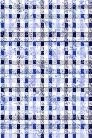 格子印花华亿平台图片