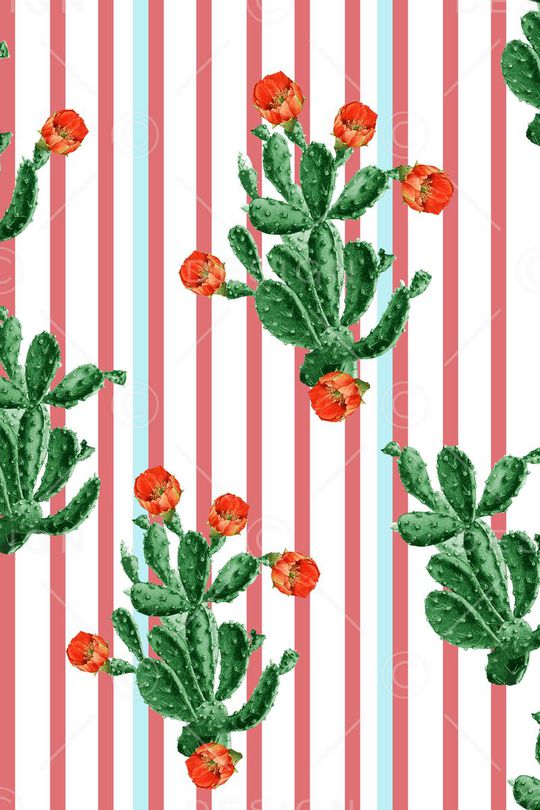 几何线条印花华亿平台图片