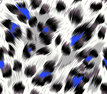 动物纹印花华亿平台图片