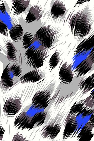 动物纹印花华亿平台图片