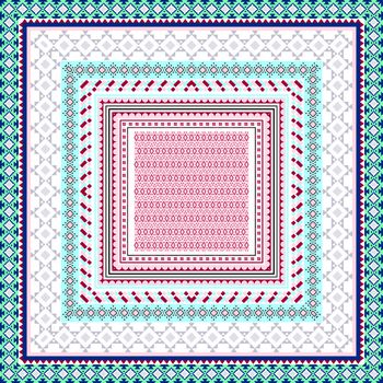 三角形印花华亿平台图片