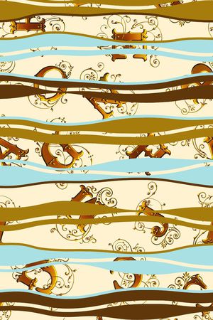 条纹印花华亿平台图片