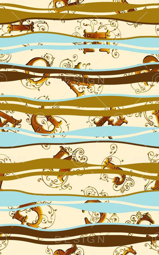 条纹印花华亿平台图片