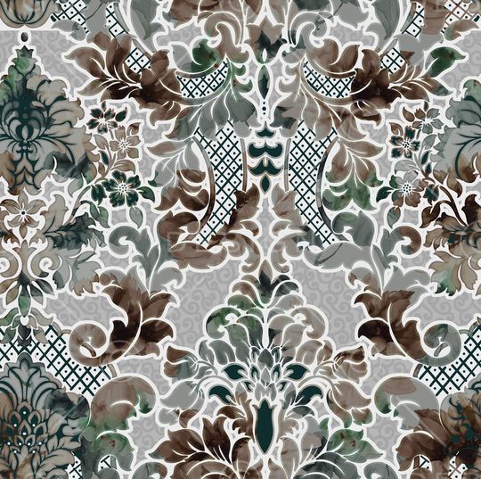 欧式印花印花华亿平台图片