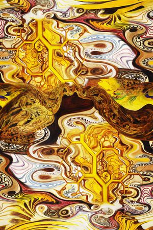 纹理印花华亿平台图片