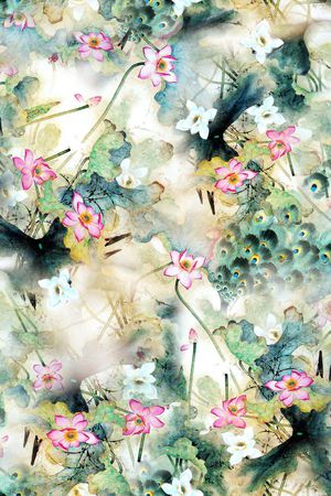 民族风印花华亿平台图片