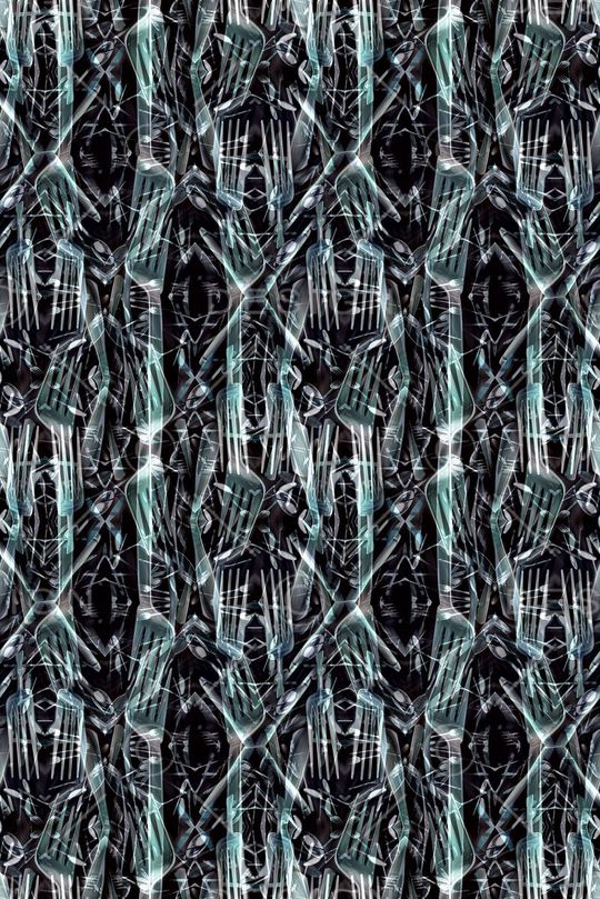 不规则几何印花华亿平台图片