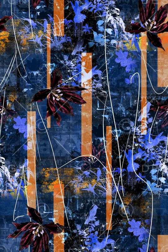 几何印花华亿平台图片