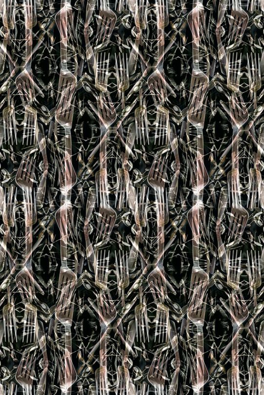 不规则几何印花华亿平台图片