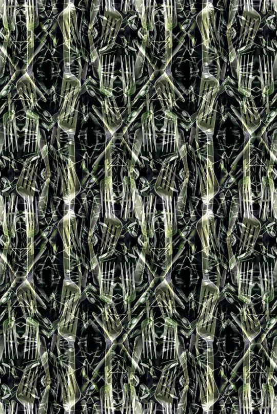 不规则几何印花华亿平台图片