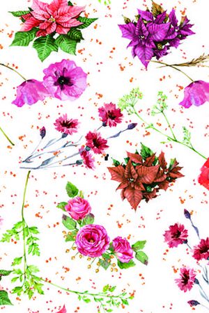 小碎花印花华亿平台图片