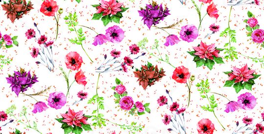 小碎花印花华亿平台图片