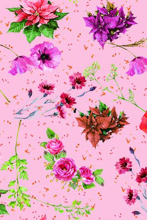 小碎花印花华亿平台图片