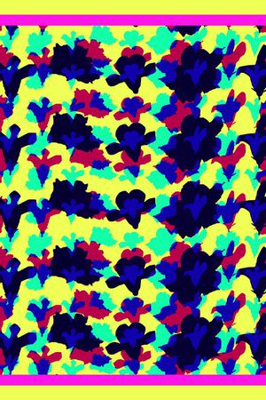 抽象印花华亿平台图片