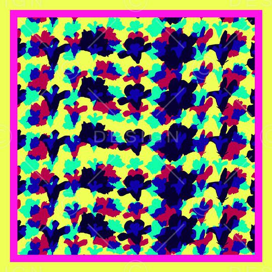 抽象印花华亿平台图片