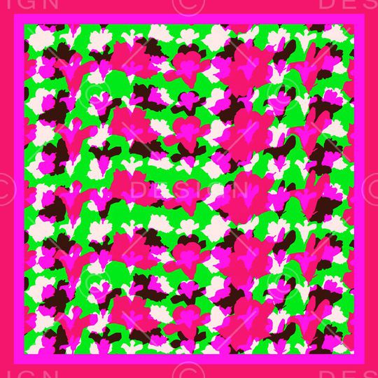 抽象印花华亿平台图片