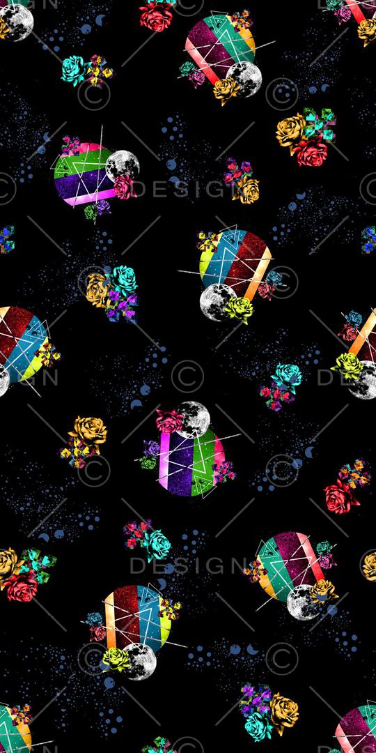 流行时尚印花华亿平台图片