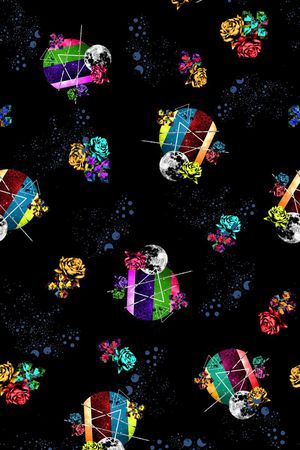 流行时尚印花华亿平台图片