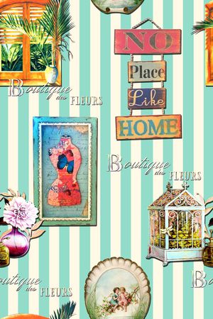 休闲印花华亿平台图片