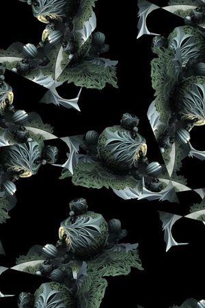 未来主义印花华亿平台图片