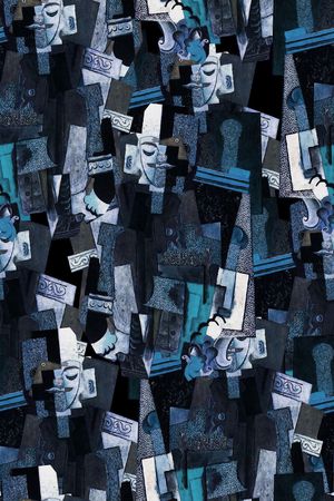 复古男装印花华亿平台图片