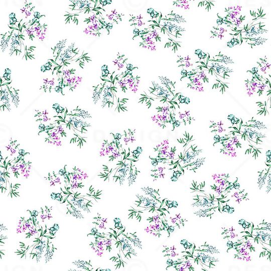 小碎花印花华亿平台图片