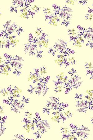 小碎花印花华亿平台图片