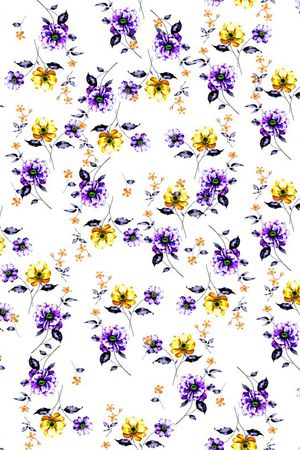 小碎花印花华亿平台图片