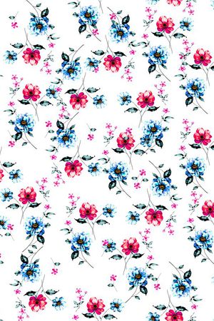 小碎花印花华亿平台图片