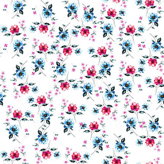 小碎花印花华亿平台图片