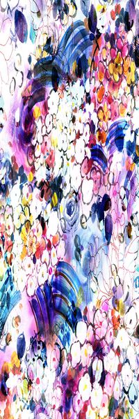 抽象彩图印花华亿平台图片