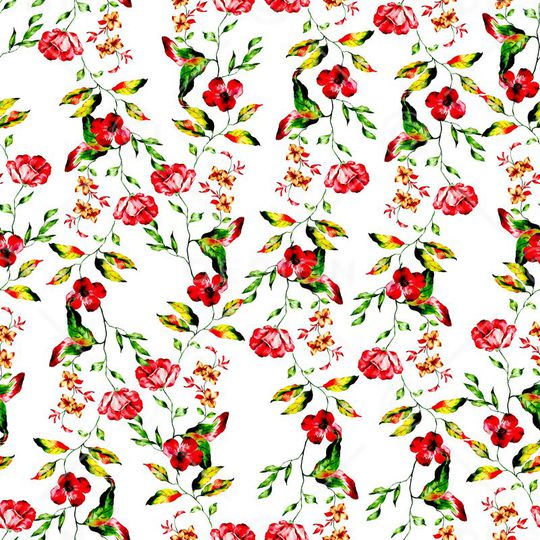 小碎花印花华亿平台图片