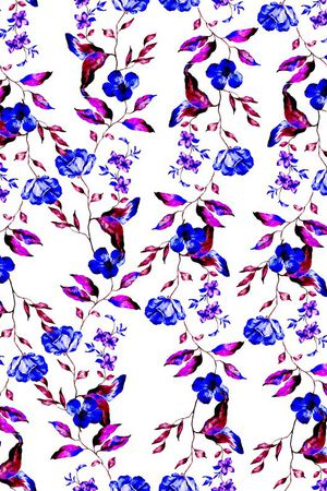 小碎花印花华亿平台图片