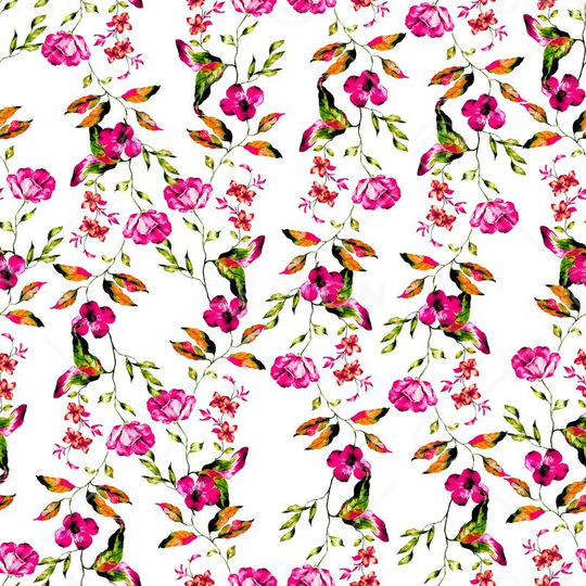 小碎花印花华亿平台图片