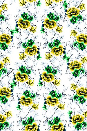 玫瑰印花华亿平台图片