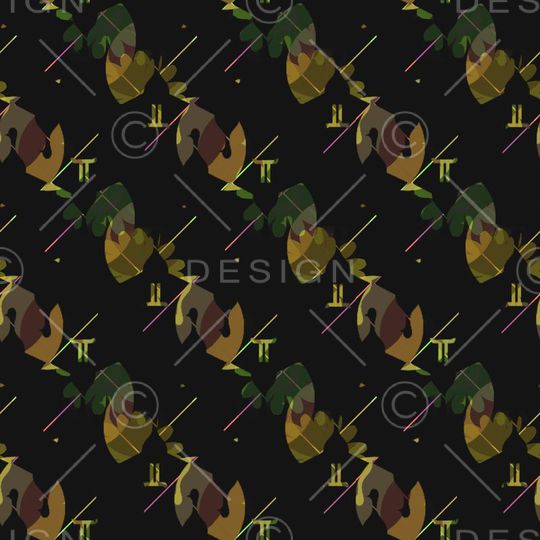 迷彩风格印花华亿平台图片