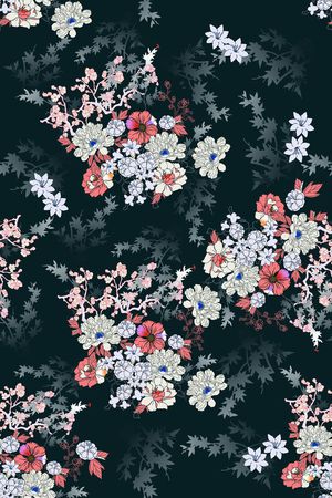 花朵印花华亿平台图片