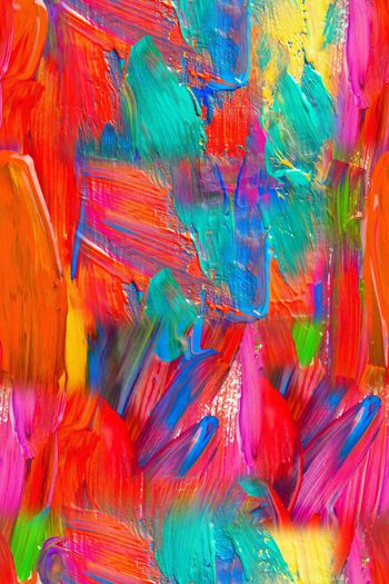 634397-粗狂油画条纹笔触