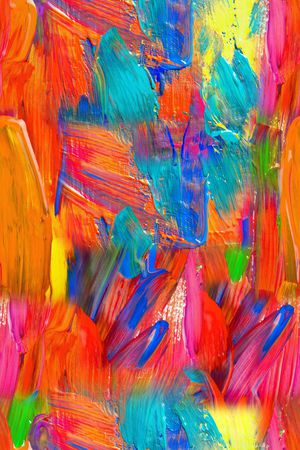 油画笔触印花华亿平台图片