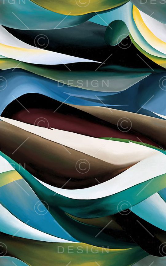 抽象印花华亿平台图片