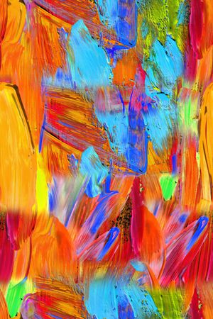 油画笔触印花华亿平台图片