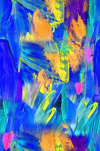 634449-粗狂油画条纹笔触