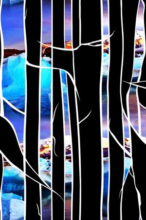 Fei-趣味几何印花华亿平台图片