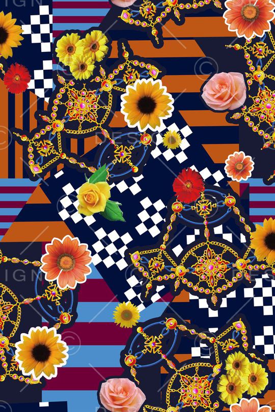 色块印花华亿平台图片